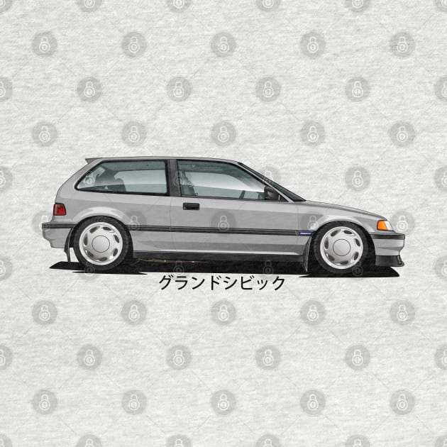 4th GEN CIVIC HATCHBACK EF EE JDM by hoodroot